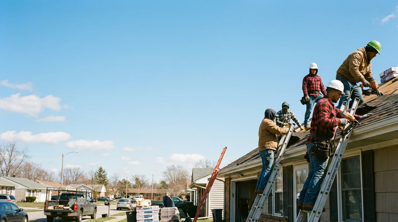 Roofing in South Range, MI near me